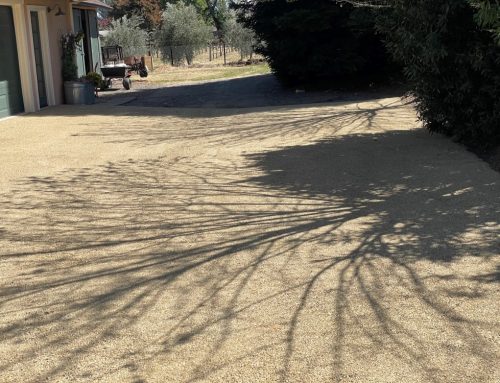 Patio/Driveway in Gold Chip Seal, Sonoma CA